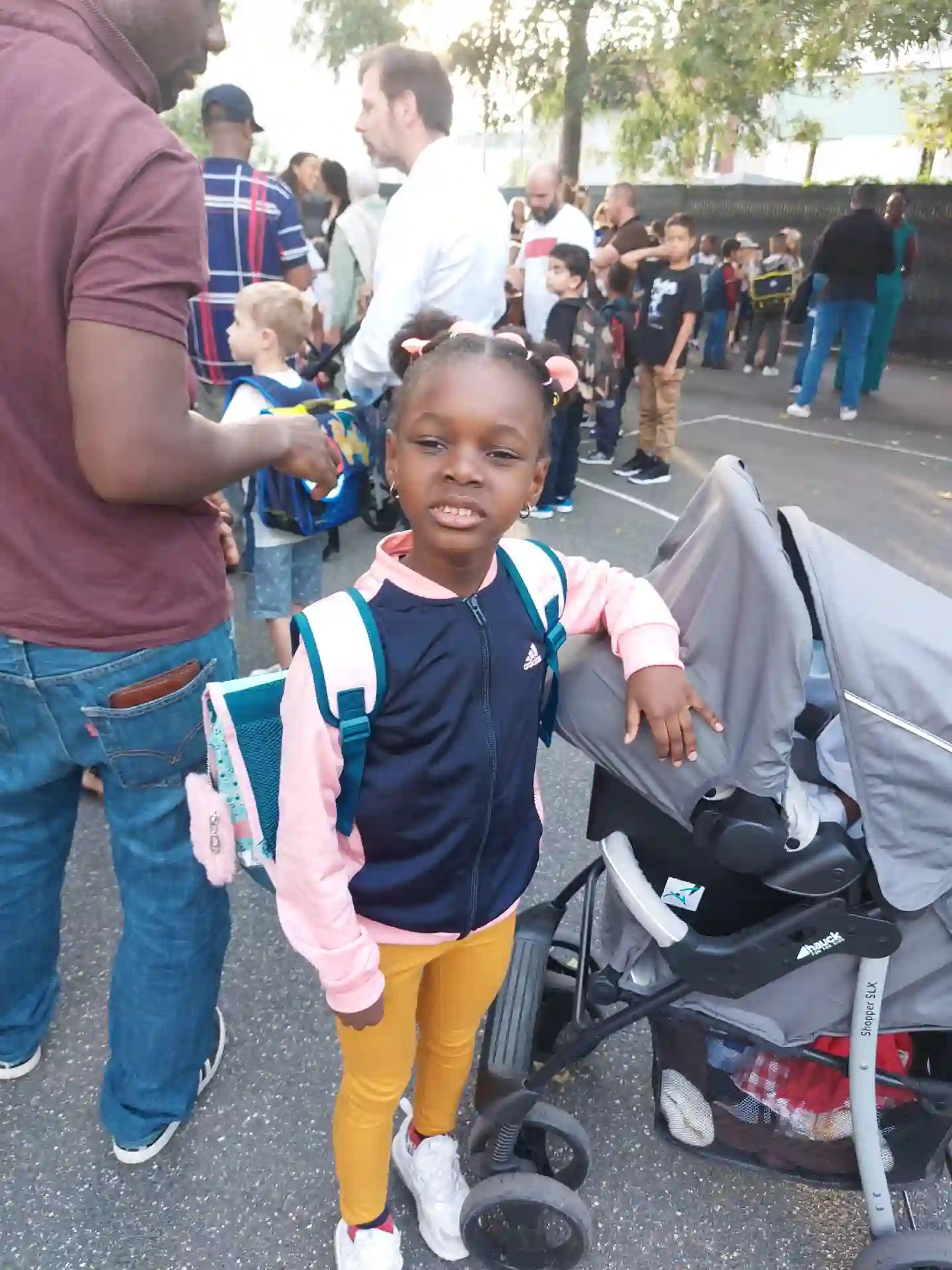Premier jour d'école de Marie-Anna